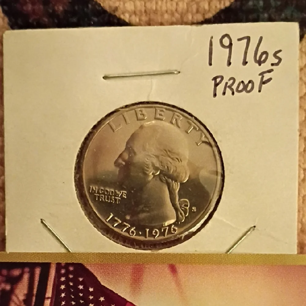1976-S Bicentennial Proof Quarter -Proof Condition - Picture 1 of 4